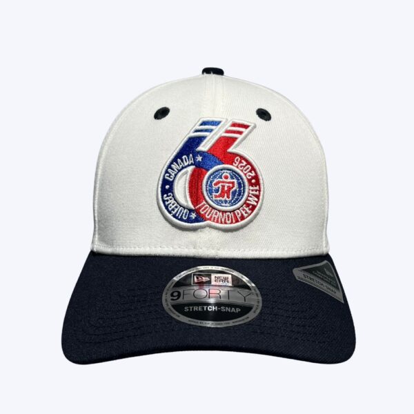 New era 940 navy and white cap