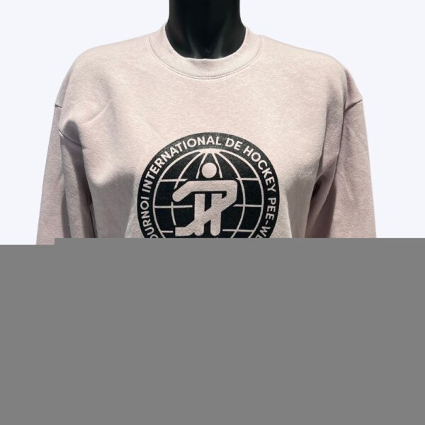 Pink fleece with logo